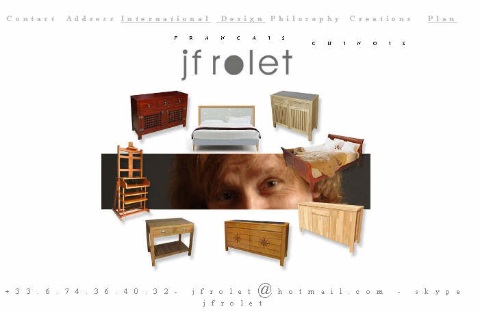Now he is the Artistic Director and concentrates on the design and creation of furniture. www.jfrolet.com